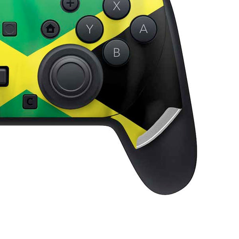 Jamaica Flag Nintendo Switch 2 (2025) Pro Controller Skin